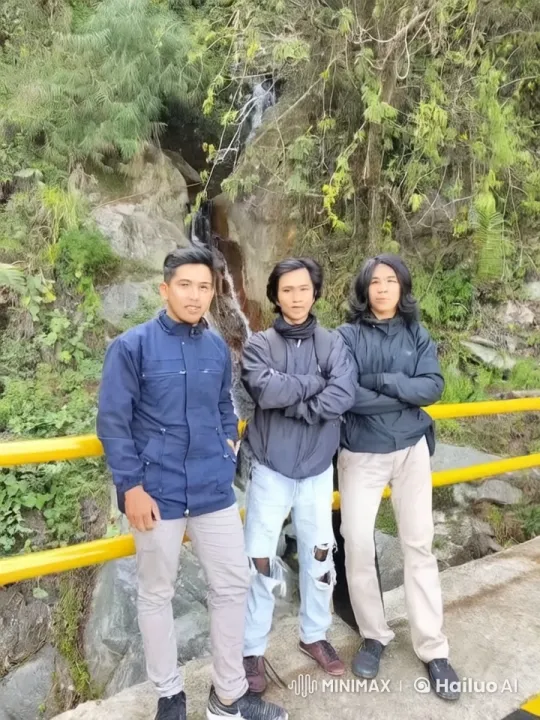 Martial Arts Display at Serene Waterfall Setting – AI Generated Video | Hailuo AI