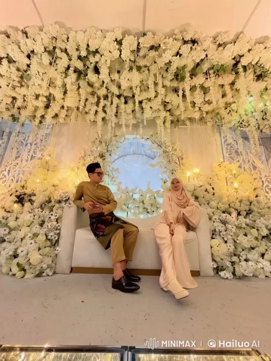 Kungfu Duel Amidst Wedding-Style Floral Decor – AI Generated Video | Hailuo AI