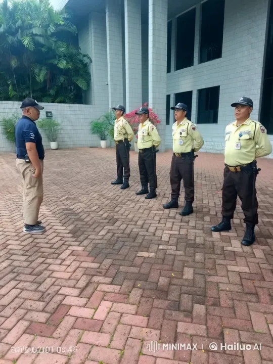 Security Team Trains in Synchronized Kung Fu – AI Generated Video | Hailuo AI