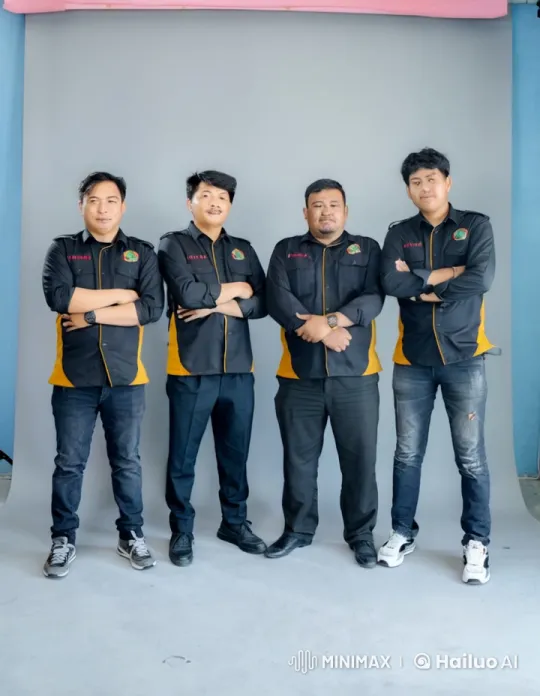 Coordinated Kung Fu Masters Perform Dynamic Routine – AI Generated Video | Hailuo AI
