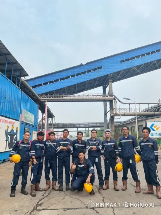 Industrial Workers Showcase Martial Arts Skills on Site – AI Generated Video | Hailuo AI