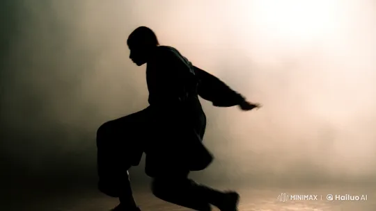 Stylized Martial Arts Fight with Dynamic Camera Work – AI Generated Video | Hailuo AI