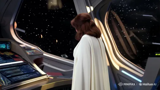 Princess Leia: Determined Leadership Amidst Rebel Threats – AI Generated Video | Hailuo AI
