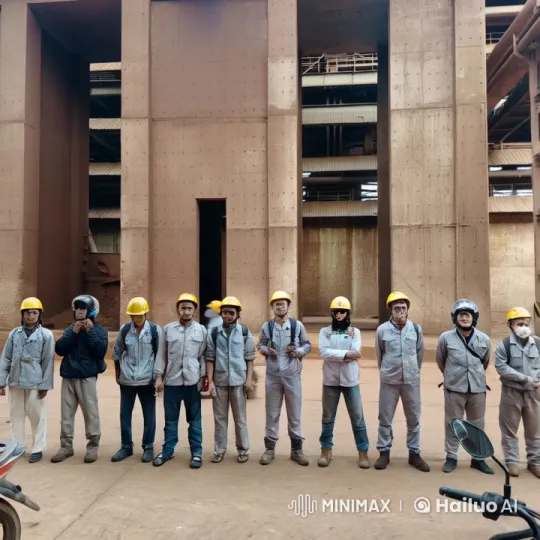 Industrial Workers Perform Impressive Kung Fu Routine – AI Generated Video | Hailuo AI
