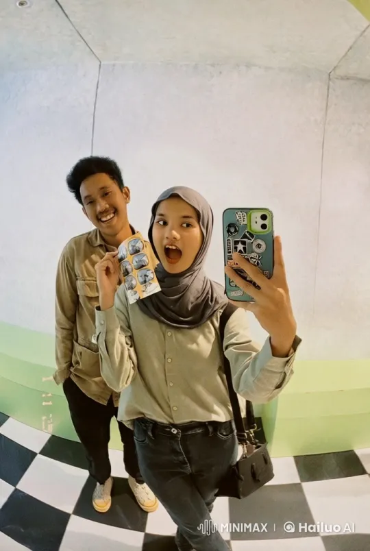 Young Woman in Hijab Performs Kung Fu in Stylish Setting – AI Generated Video | Hailuo AI
