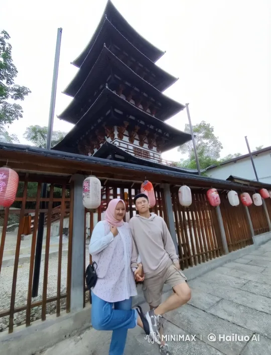 Casual Attired Individuals Practicing Kungfu in Front of Pagoda – AI Generated Video | Hailuo AI