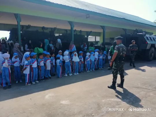 Military Personnel Perform Martial Arts for Excited Children – AI Generated Video | Hailuo AI