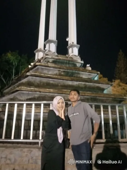 Nighttime Kungfu Duel in Front of Monument – AI Generated Video | Hailuo AI