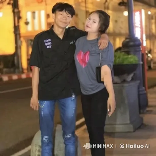 Nighttime Kungfu Duo Showcases Skills in Urban Setting – AI Generated Video | Hailuo AI