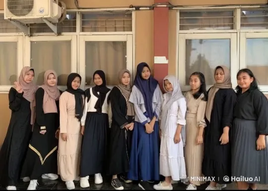 Girls in Hijabs Perform Kung Fu in Front of Building – AI Generated Video | Hailuo AI