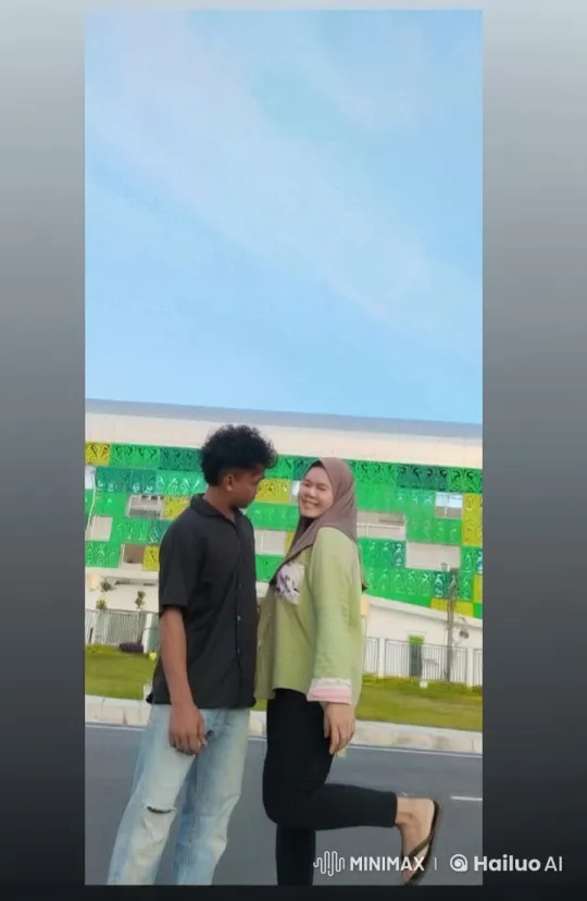 Couple Performs Synchronized Kung Fu Fight Scene – AI Generated Video | Hailuo AI