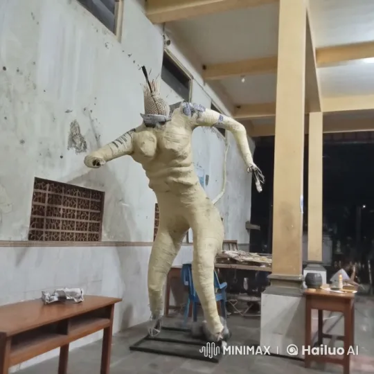 Artistic Sculpture Performs Dramatic Kung Fu Routine – AI Generated Video | Hailuo AI