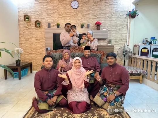 Family Celebrates with Traditional Martial Arts in Elegant Home Setting – AI Generated Video | Hailuo AI