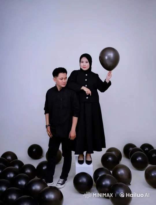 Dynamic Kungfu Duo with Balloons on Pedestal – AI Generated Video | Hailuo AI