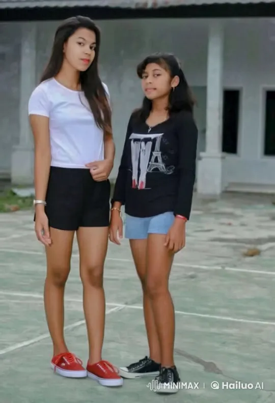 Young Women in Animated Disagreement in Outdoor Setting – AI Generated Video | Hailuo AI