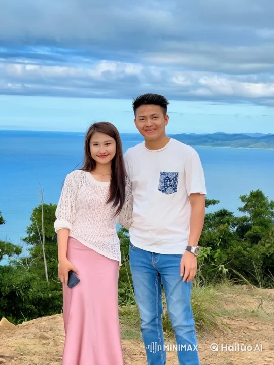 Romantic Couple Practicing Kungfu Against Scenic Backdrop – AI Generated Video | Hailuo AI