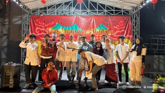 Young Performers Showcase Energetic Kung Fu on Stage – AI Generated Video | Hailuo AI