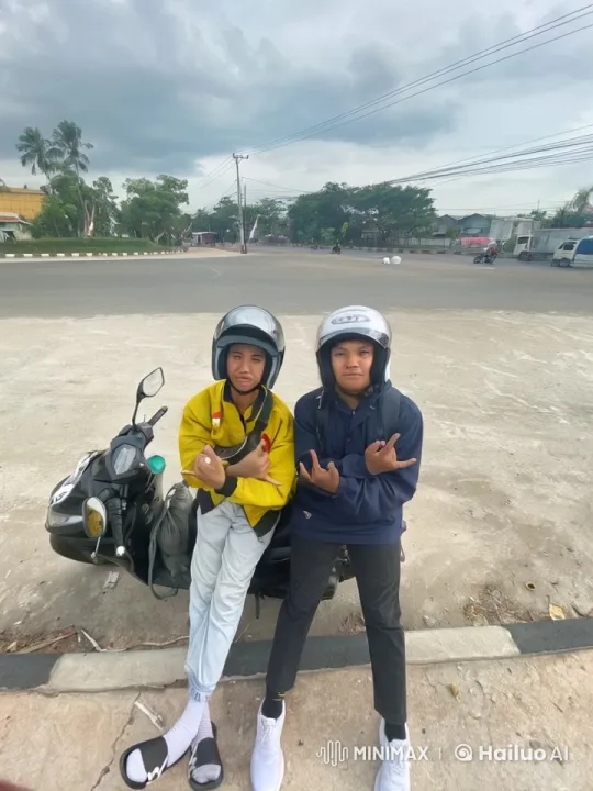 Young Men Display Martial Arts Skills on Empty Road – AI Generated Video | Hailuo AI