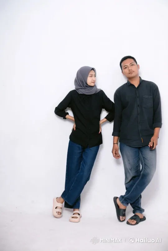Couple Practicing Kung Fu in Casual Attire – AI Generated Video | Hailuo AI