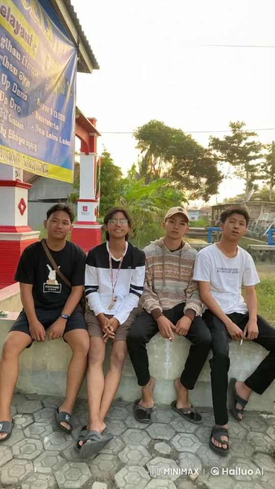 Young Men Display Skilled Kungfu in Coordinated Sunset Scene – AI Generated Video | Hailuo AI