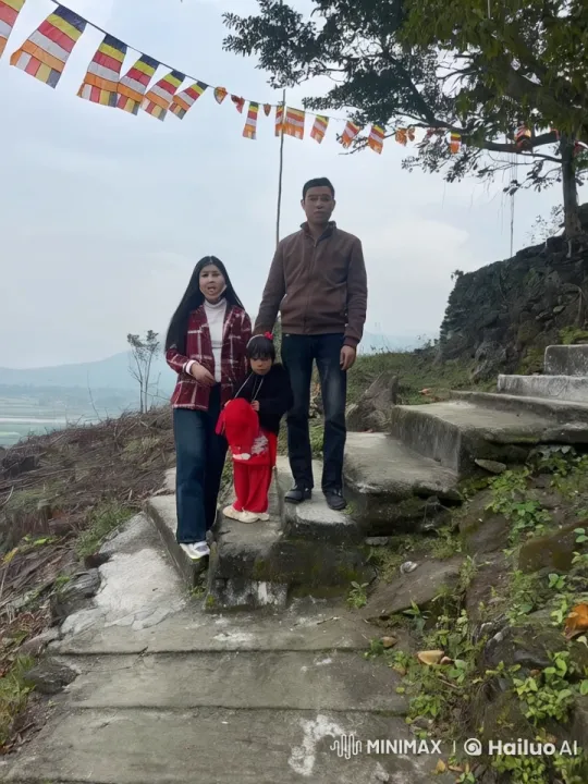 Family Demonstrates Martial Arts in Scenic Outdoor Setting – AI Generated Video | Hailuo AI