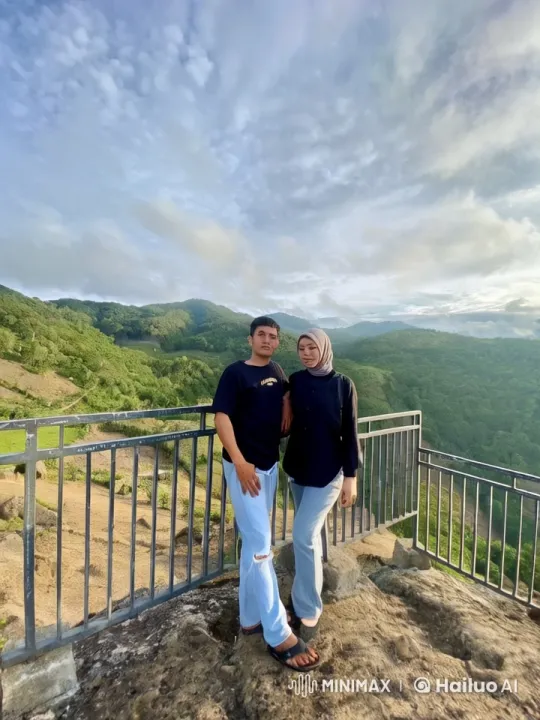 Couple Performs Kung Fu Against Mountain Backdrop – AI Generated Video | Hailuo AI