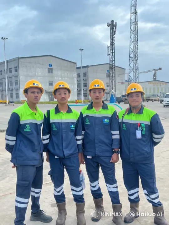 Workers Demonstrate Kungfu Skills in Industrial Yard – AI Generated Video | Hailuo AI
