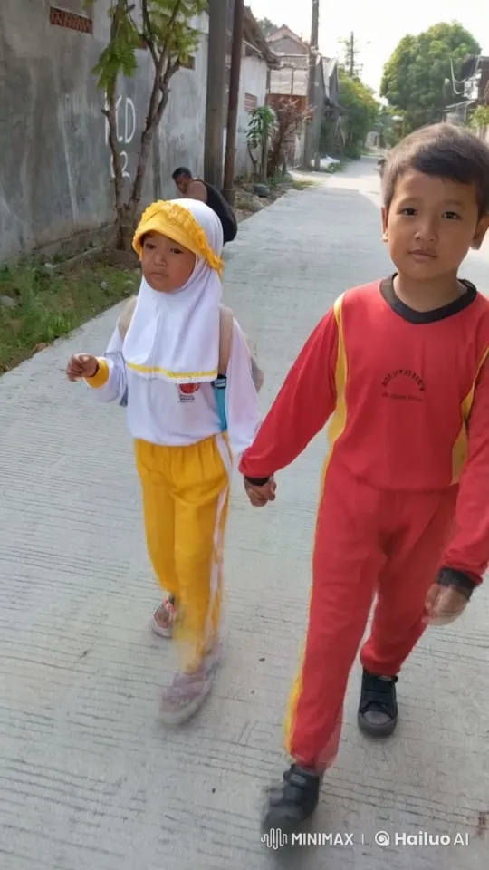 Children's Playful Kungfu Fight in Urban Setting – AI Generated Video | Hailuo AI