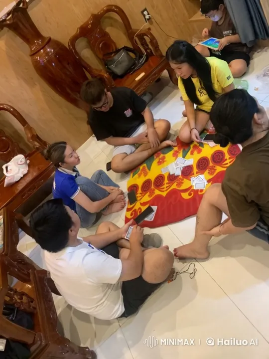 Card Game Erupts into Physical Conflict – AI Generated Video | Hailuo AI
