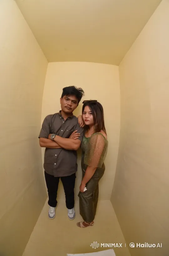 Couple's Intense Kung Fu Fight in Confined Space – AI Generated Video | Hailuo AI