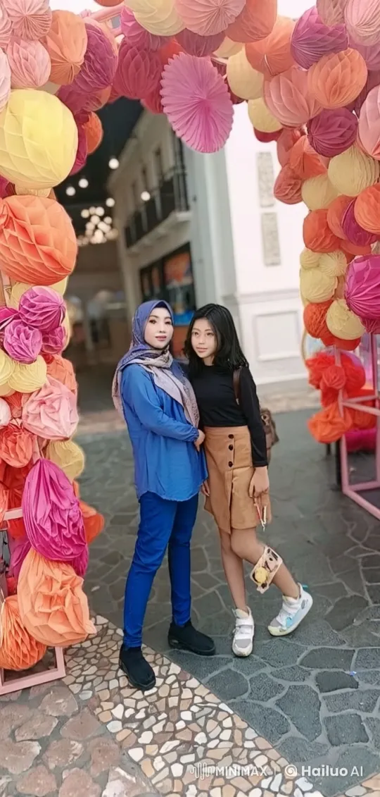Women Display Impressive Kungfu Under Vibrant Archway – AI Generated Video | Hailuo AI