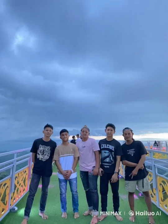 Young Men Perform Synchronized Kungfu on Balcony – AI Generated Video | Hailuo AI