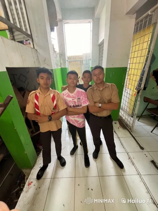 Youthful Kung Fu Practitioners in Old Staircase – AI Generated Video | Hailuo AI