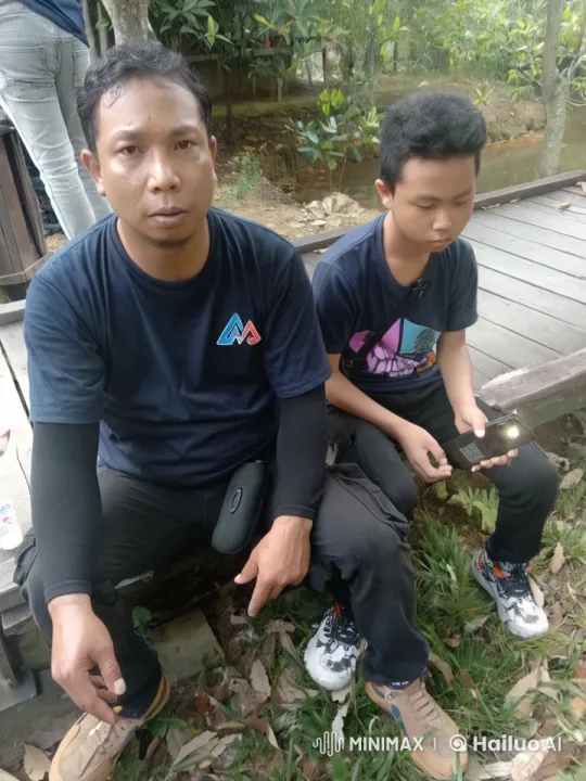 Boy and Man Practice Kung Fu in Nature – AI Generated Video | Hailuo AI