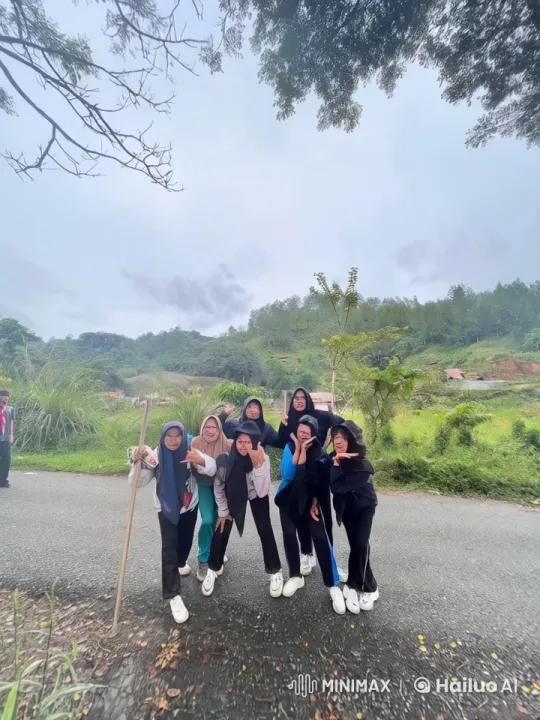Friends Practice Kung Fu in Scenic Rural Setting – AI Generated Video | Hailuo AI