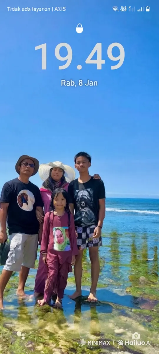Family Cheers as Child Performs Kung-Fu Jump by the Sea – AI Generated Video | Hailuo AI
