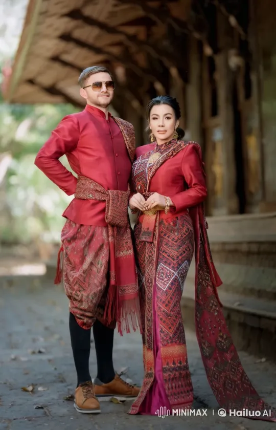 Traditional Attire Kung Fu Fight in Serene Setting – AI Generated Video | Hailuo AI