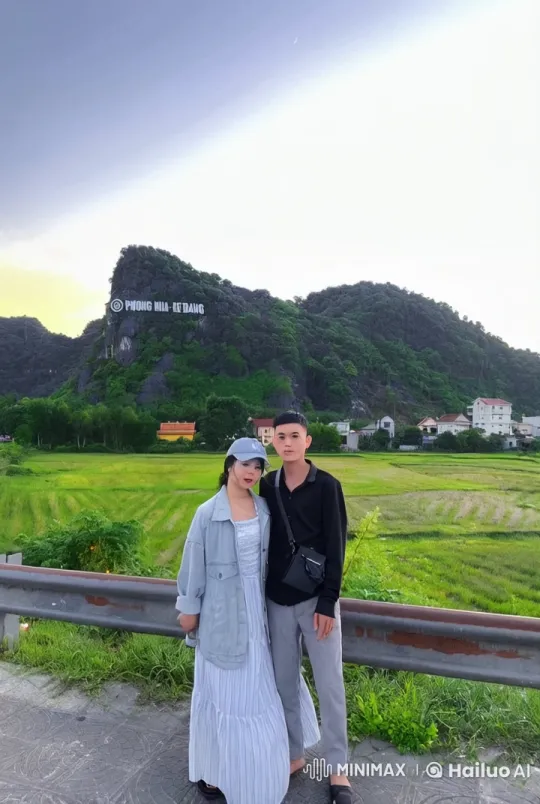 Couple Practicing Martial Arts in Phong Nha - Ke Bang Scenery – AI Generated Video | Hailuo AI