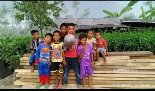 Children Display Kungfu Skills in Rural Setting – AI Generated Video | Hailuo AI