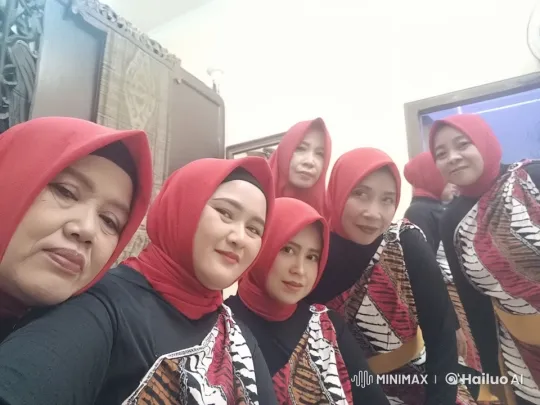 Women in Red Headscarves Perform Synchronized Kungfu – AI Generated Video | Hailuo AI