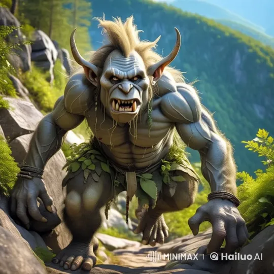 Troll Chase Through Forest: Dynamic Live2D Animation – AI Generated Video | Hailuo AI