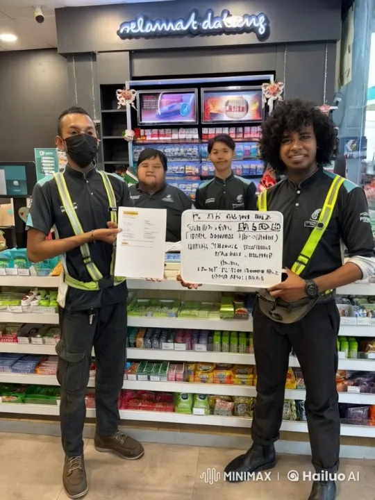 Kung Fu Masters Perform in Convenience Store – AI Generated Video | Hailuo AI