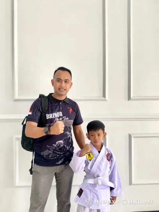 Boy in White Uniform Demonstrates Martial Arts Skills – AI Generated Video | Hailuo AI