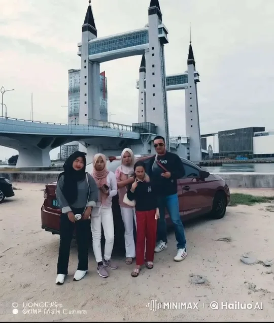 Kungfu Display in Front of Modern Bridge Structure – AI Generated Video | Hailuo AI