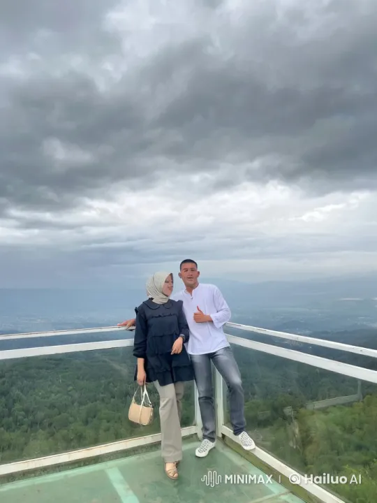 Kung Fu Master Demonstrates Skills on Scenic Overlook – AI Generated Video | Hailuo AI