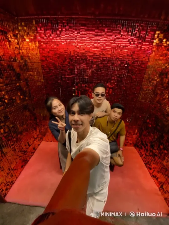 Vibrant Red Room Kung Fu Choreography – AI Generated Video | Hailuo AI