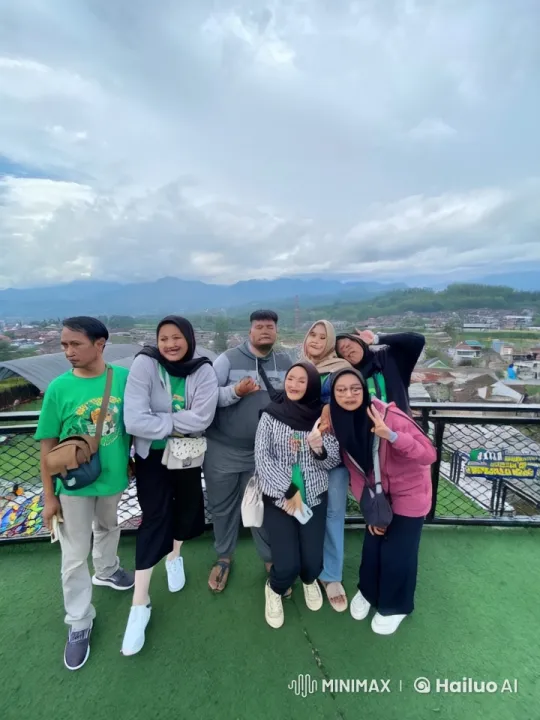 Kungfu Practitioners Perform on Scenic Rooftop – AI Generated Video | Hailuo AI