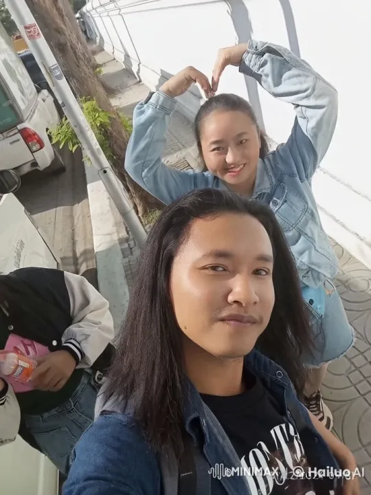 Three Friends Practice Kung Fu on Sidewalk – AI Generated Video | Hailuo AI