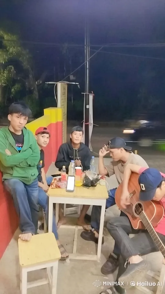 Nighttime Kungfu Display in Urban Setting – AI Generated Video | Hailuo AI