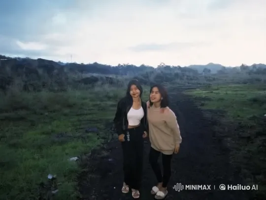 Women Practicing Kung Fu in Mountainous Setting – AI Generated Video | Hailuo AI